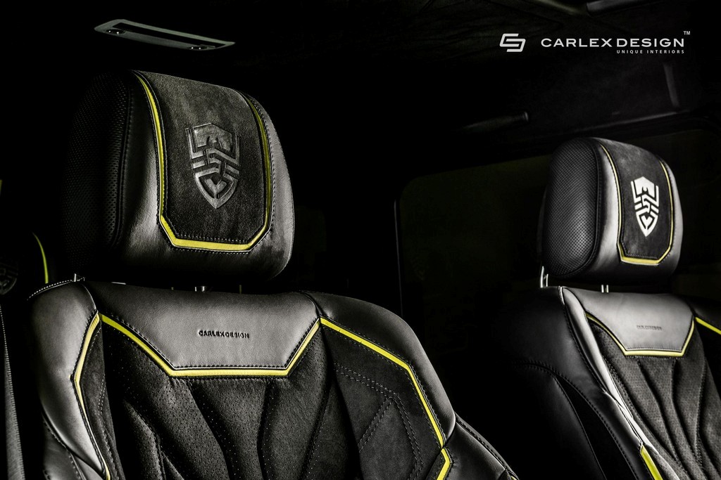 CARLEX DESIGN APRESENTA SEU PROJETO PARA O INTERIOR DO MERCEDES-BENZ G 500 4X4² DA BRABUS, foto 9