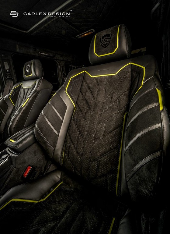 CARLEX DESIGN APRESENTA SEU PROJETO PARA O INTERIOR DO MERCEDES-BENZ G 500 4X4² DA BRABUS, foto 10