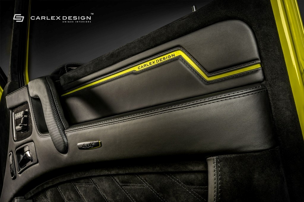 CARLEX DESIGN APRESENTA SEU PROJETO PARA O INTERIOR DO MERCEDES-BENZ G 500 4X4² DA BRABUS, foto 12