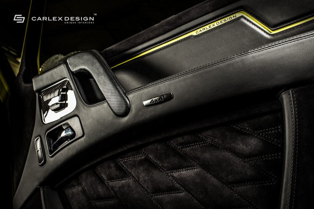 CARLEX DESIGN APRESENTA SEU PROJETO PARA O INTERIOR DO MERCEDES-BENZ G 500 4X4² DA BRABUS, foto 14