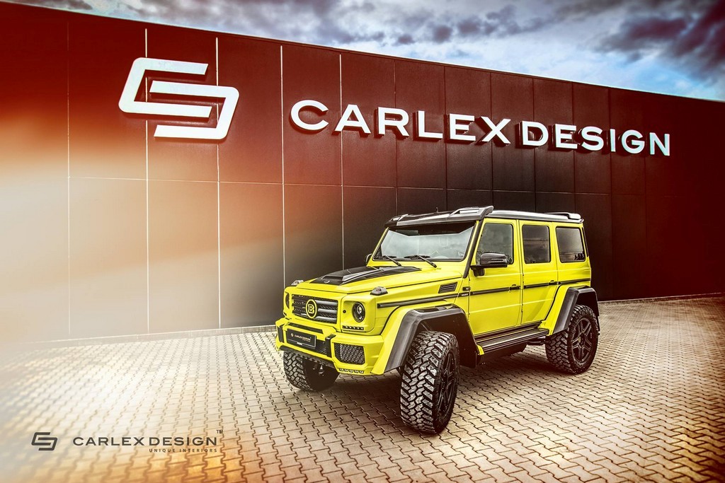 CARLEX DESIGN APRESENTA SEU PROJETO PARA O INTERIOR DO MERCEDES-BENZ G 500 4X4² DA BRABUS, foto 25