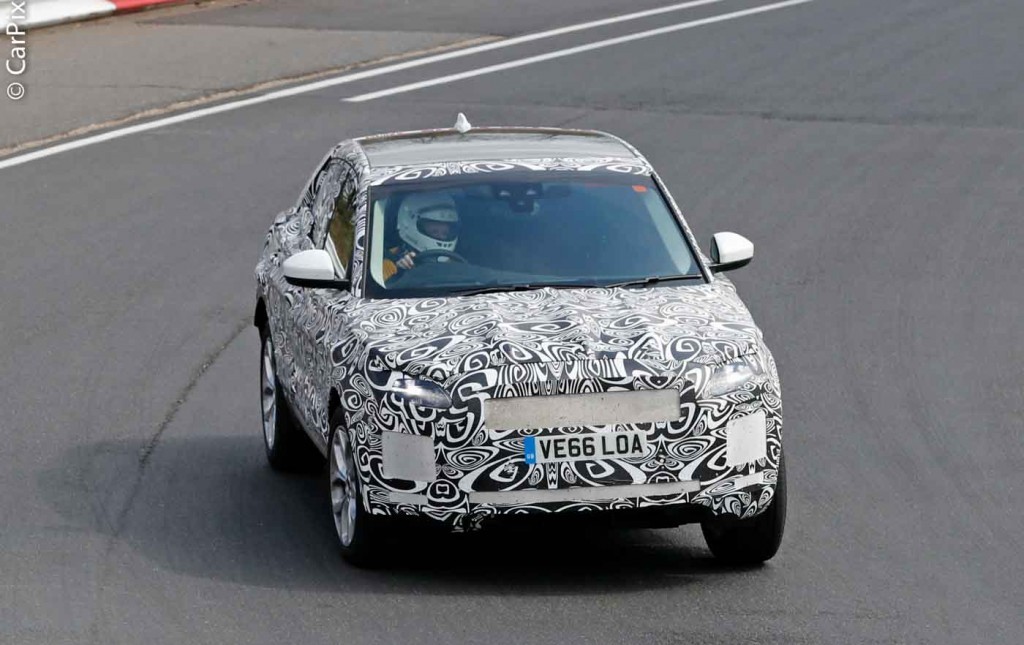JAGUAR E-PACE JÁ ESTÁ SENDO TESTADO EM NÜRBURGRING, foto 2