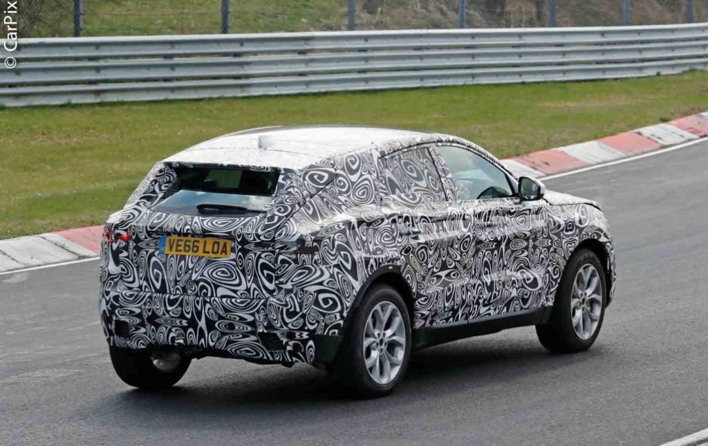 JAGUAR E-PACE JÁ ESTÁ SENDO TESTADO EM NÜRBURGRING, foto 7
