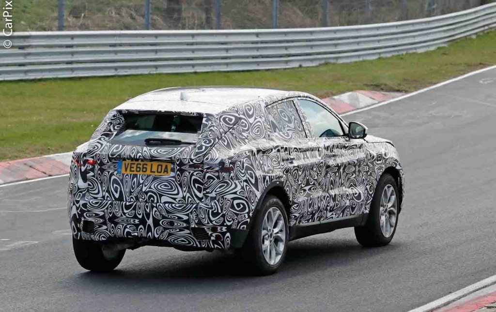 JAGUAR E-PACE JÁ ESTÁ SENDO TESTADO EM NÜRBURGRING, foto 8
