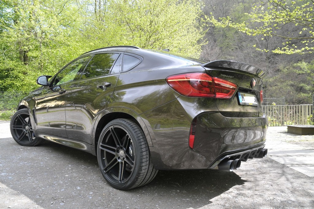 BMW X6 M MHX6 700 BY MANHART: 700 CV PARA O MASTODONTE ALEMÃO, foto 3