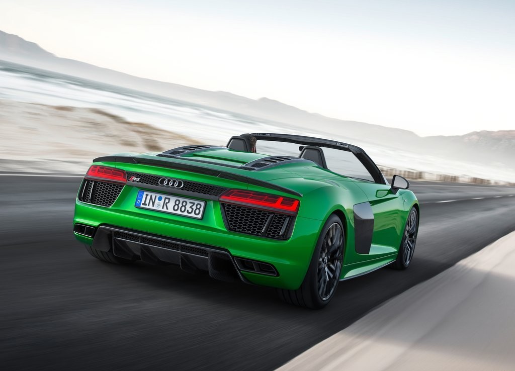 AUDI R8 SPYDER V10 PLUS: NOVA VERSÃO DO ESPORTIVO ALEMÃO CHEGA COM 610 CV, foto 8