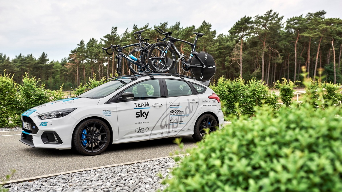 FORD FOCUS RS É O CARRO DE APOIO DO TEAM SKY NO TOUR DE FRANCE, foto 4