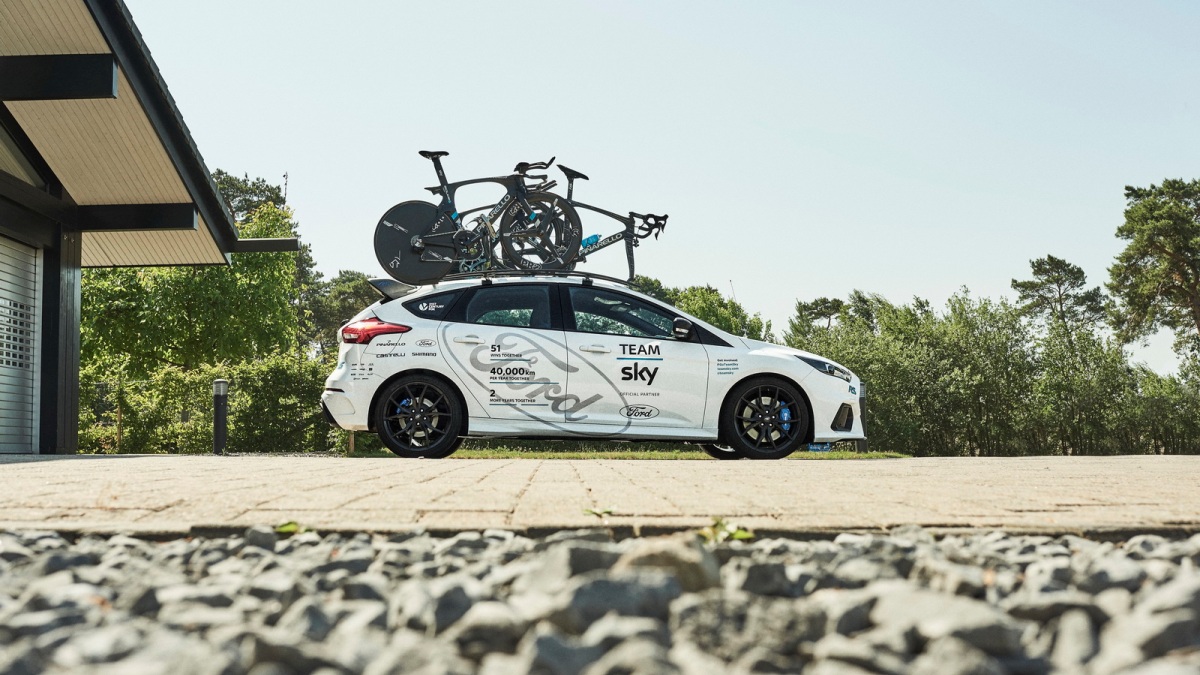 FORD FOCUS RS É O CARRO DE APOIO DO TEAM SKY NO TOUR DE FRANCE, foto 5