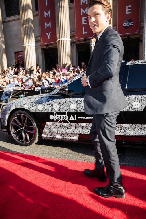 AUDI A8 DISFARÇADO APARECE COMO CONVIDADO SURPRESA NA ESTREIA MUNDIAL DE ‘HOMEM-ARANHA: DE VOLTA AO LAR’, foto 5