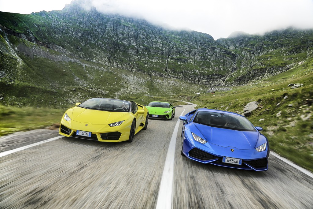 SEIS LAMBORGHINIS HURACÁN RODANDO EM UMA DAS ESTRADAS MAIS EXIGENTES DO PLANETA, foto 6