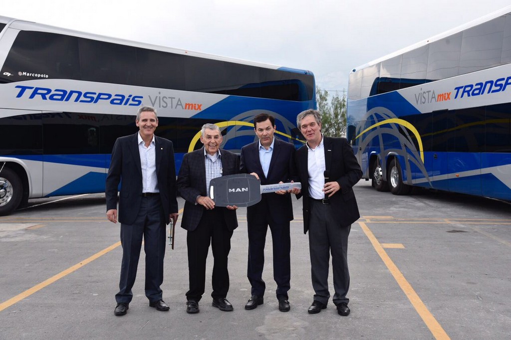MAN LATIN AMERICA ENTREGA ÔNIBUS MAN DE PISO DUPLO NO MÉXICO, foto 1