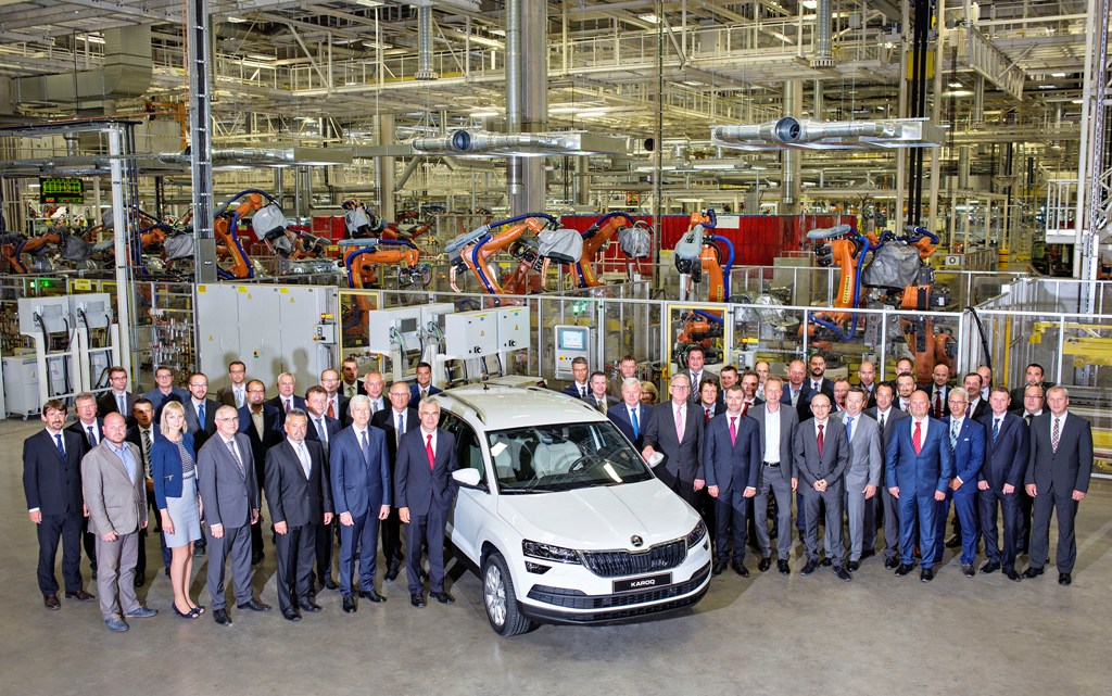 SKODA KAROQ TEM A PRODUÇÃO EM SÉRIE INICIADA NA PLANTA DE KVASINY, foto 1