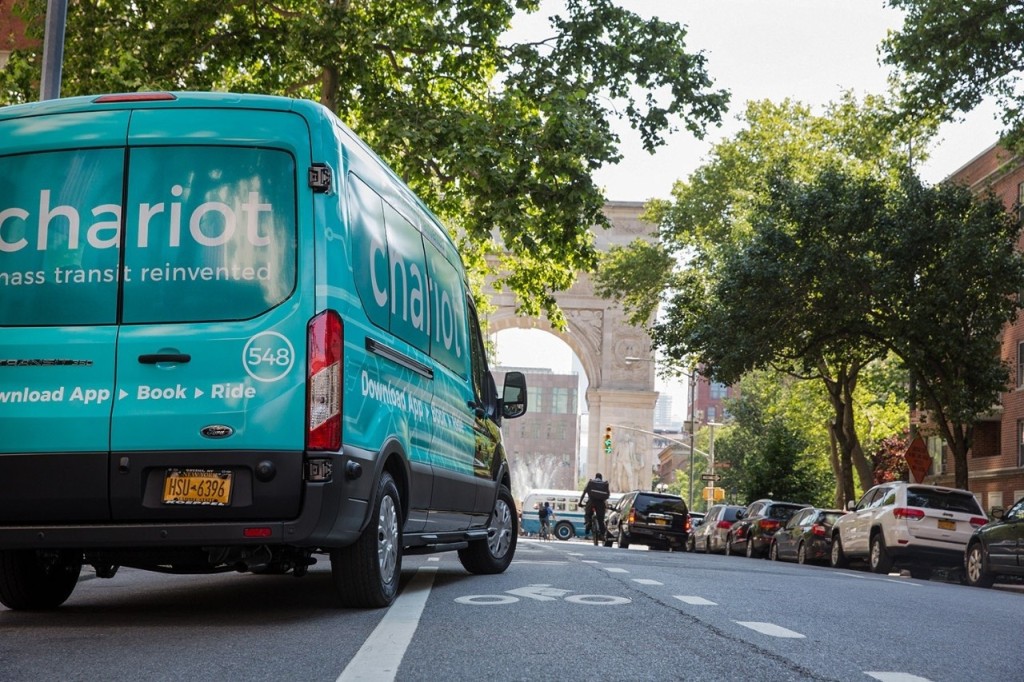 FORD AMPLIA O SERVIÇO DE VANS SOB DEMANDA ‘CHARIOT’ PARA NEW YORK, foto 3