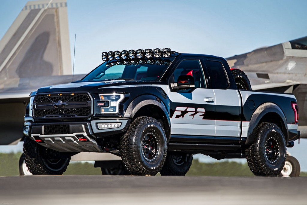 FORD F-150 RAPTOR ‘F-22 RAPTOR’ FOI LEILOADO EM EVENTO DO EAA AIRVENTURE POR 300.000 DÓLARES, foto 1
