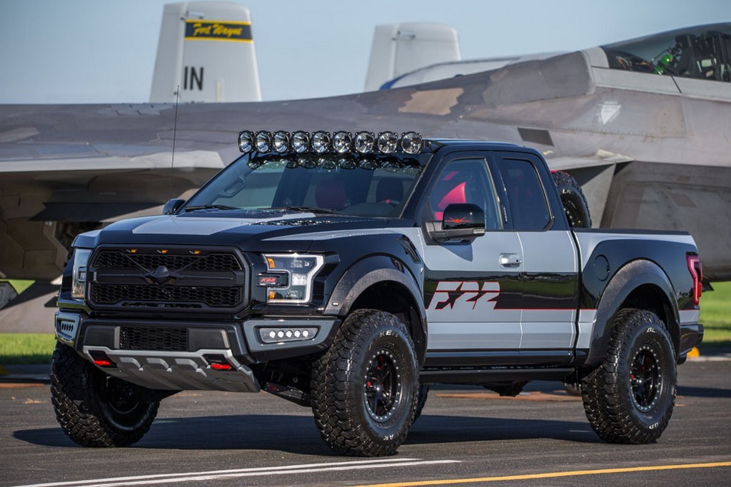 FORD F-150 RAPTOR ‘F-22 RAPTOR’ FOI LEILOADO EM EVENTO DO EAA AIRVENTURE POR 300.000 DÓLARES, foto 2