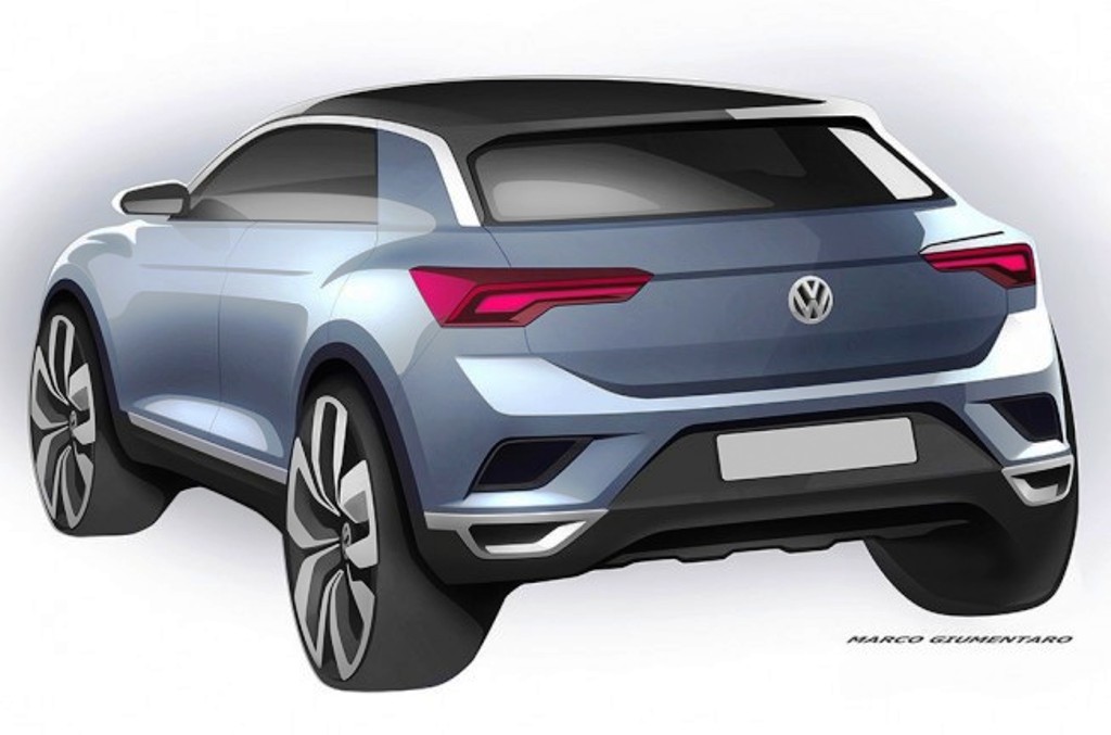 SURGEM MAIS ESBOÇOS DO VOLKSWAGEN T-ROC: UM INTERESSANTE ADIANTAMENTO DO SEU DESIGN, foto 2