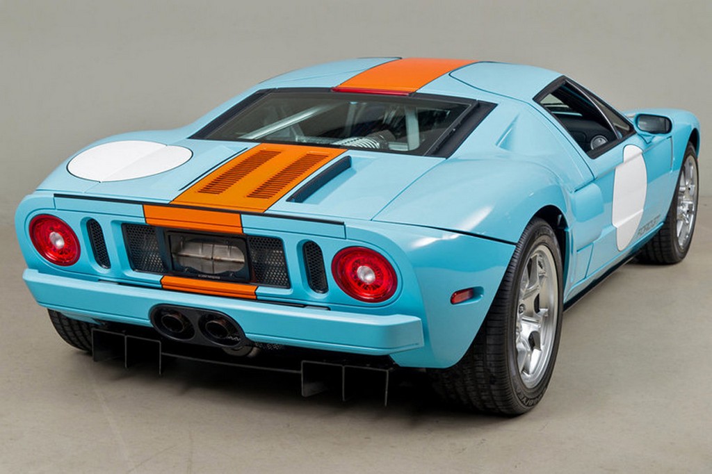 ESTÁ À VENDA NOS ESTADOS UNIDOS UM FORD GT HERITAGE EDITION DE 2006 COM MENOS DE 300 KM, foto 5