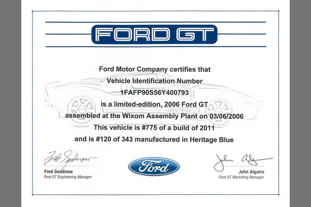 ESTÁ À VENDA NOS ESTADOS UNIDOS UM FORD GT HERITAGE EDITION DE 2006 COM MENOS DE 300 KM, foto 22