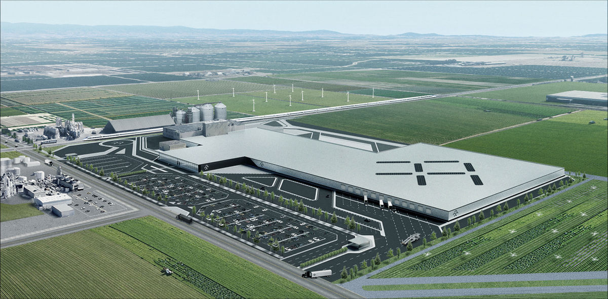 FARADAY FUTURE ALUGA UMA VELHA FÁBRICA NA CALIFÓRNIA PARA A PRODUÇÃO DO FF 91, foto 1