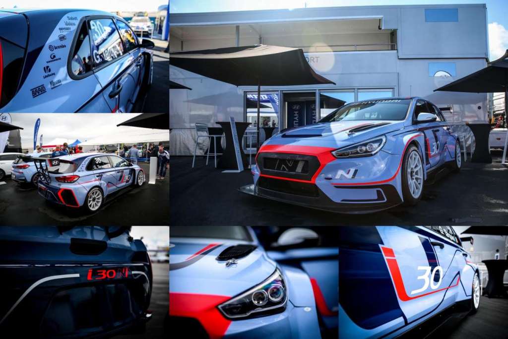 HYUNDAI i30 N TCR SURGE COM AS SUAS CORES OFICIAIS EM NÜRBURGRING, foto 2