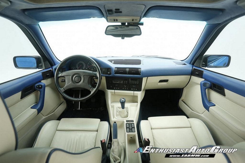 UM BMW M5 TOURING 1995 NA COR ‘SANTORINI BLUE’ ESTÁ À VENDA NOS ESTADOS UNIDOS, foto 10