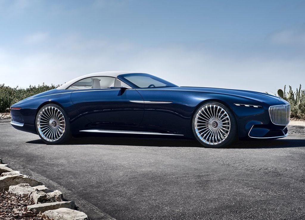NOVO VISION MERCEDES-MAYBACH 6 CABRIOLET CONCEPT REVELADO EM PEBBLE BEACH, foto 4