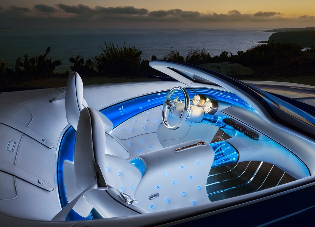 NOVO VISION MERCEDES-MAYBACH 6 CABRIOLET CONCEPT REVELADO EM PEBBLE BEACH, foto 16