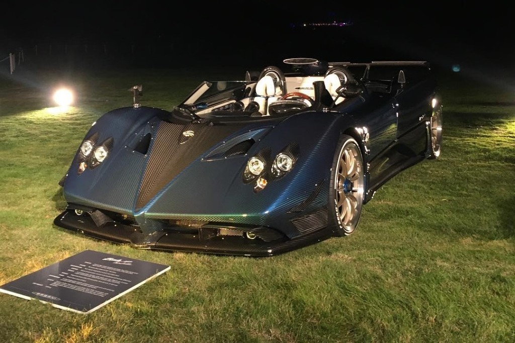 PAGANI ZONDA HP BARCHETTA FOI REVELADO EM PEBBLE BEACH, foto 9