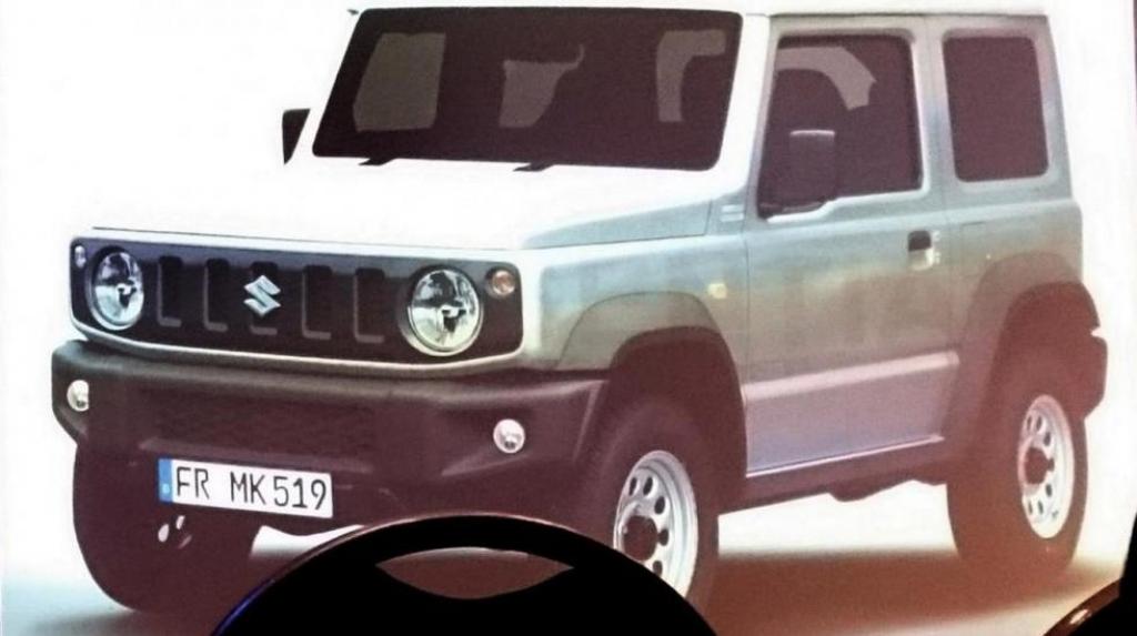 IMAGENS DO NOVO SUZUKI JIMNY VAZAM ANTES DO TEMPO, foto 1