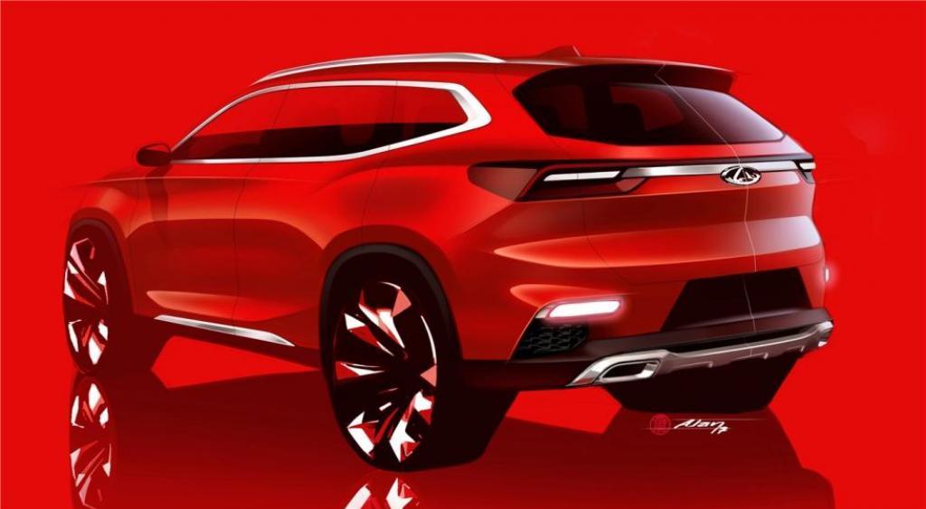 CHERY DIVULGA ESBOÇOS OFICIAIS DO SEU NOVO SUV PARA A EUROPA, foto 1