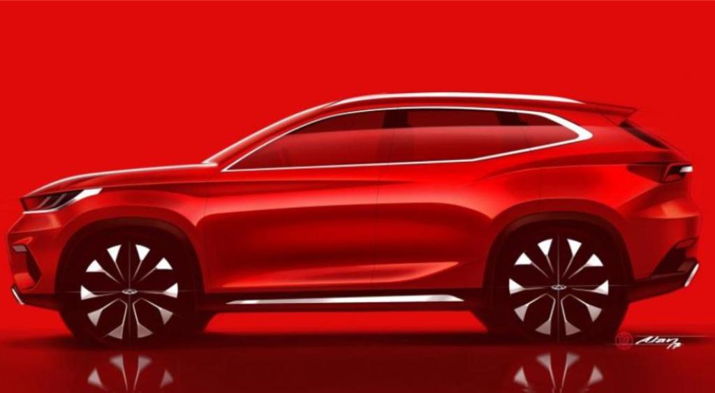 CHERY DIVULGA ESBOÇOS OFICIAIS DO SEU NOVO SUV PARA A EUROPA, foto 2
