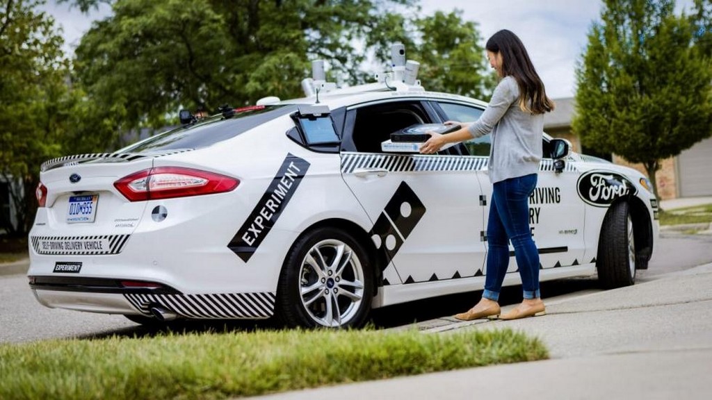 FORD E DOMINO’S PIZZA SE UNEM EM TORNO DO CARRO AUTÔNOMO, foto 3