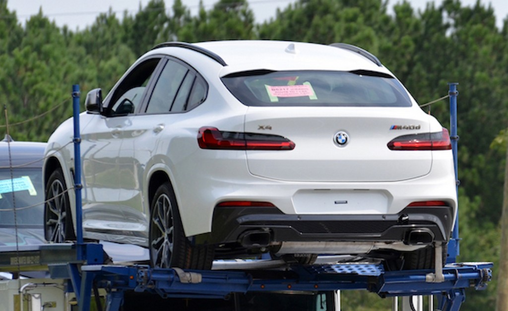 NOVO BMW X4 FOTOGRAFADO SEM NENHUMA CAMUFLAGEM EM SPARTANBURG, foto 4
