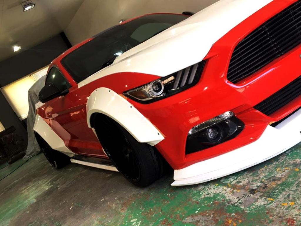 LIBERTY WALK ESTÁ PREPARANDO UM FORD MUSTANG COM SEU ESTILO CARACTERÍSTICO, foto 5