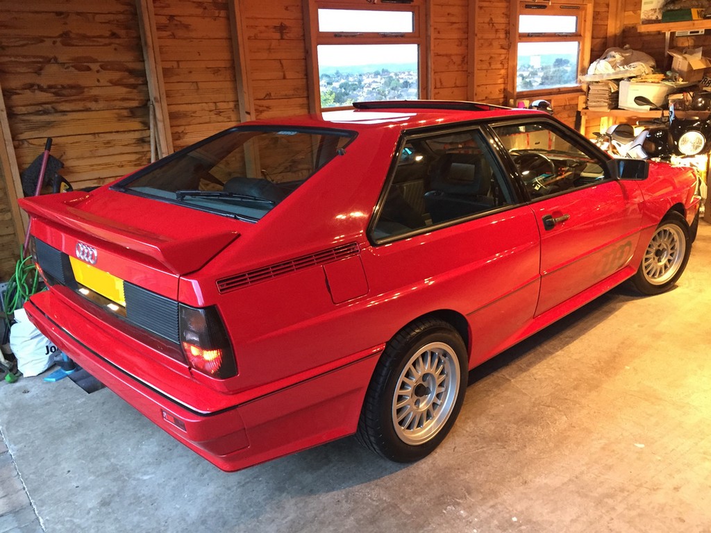UM AUDI QUATTRO TURBO 20V COM MENOS DE 52.000 KM SERÁ LEILOADO NO REINO UNIDO, foto 2