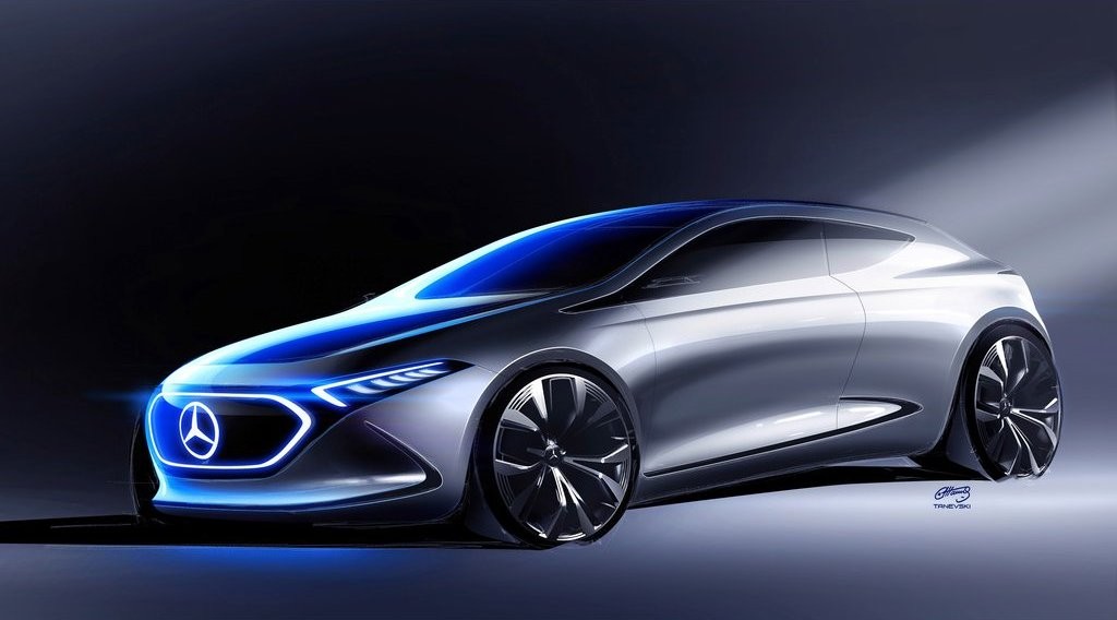 MERCEDES-BENZ EQA CONCEPT MOSTRADO EM FRANKFURT COM 272 CV, foto 15
