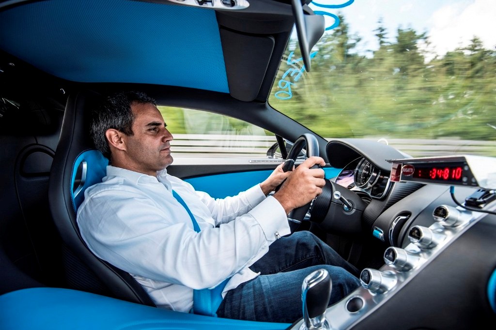 BUGATTI E JUAN PABLO MONTOYA ESTABELECEM UM NOVO RECORDE COM O CHIRON, foto 3