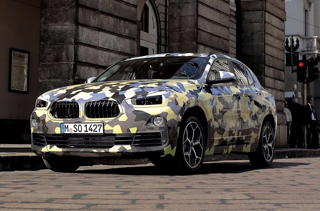 BMW X2 MOSTRA NOVA CAMUFLAGEM NA SEMANA DA MODA DE MILÃO, foto 3