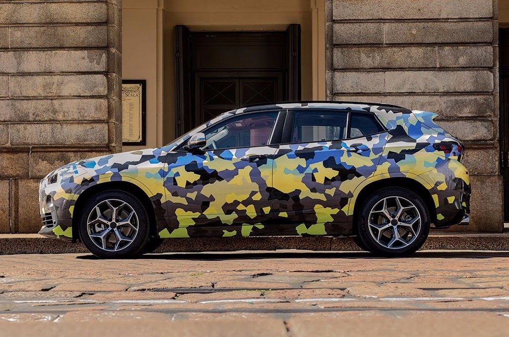 BMW X2 MOSTRA NOVA CAMUFLAGEM NA SEMANA DA MODA DE MILÃO, foto 6