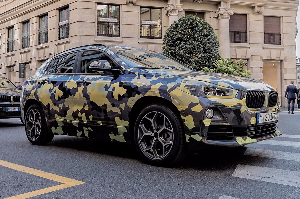 BMW X2 MOSTRA NOVA CAMUFLAGEM NA SEMANA DA MODA DE MILÃO, foto 10
