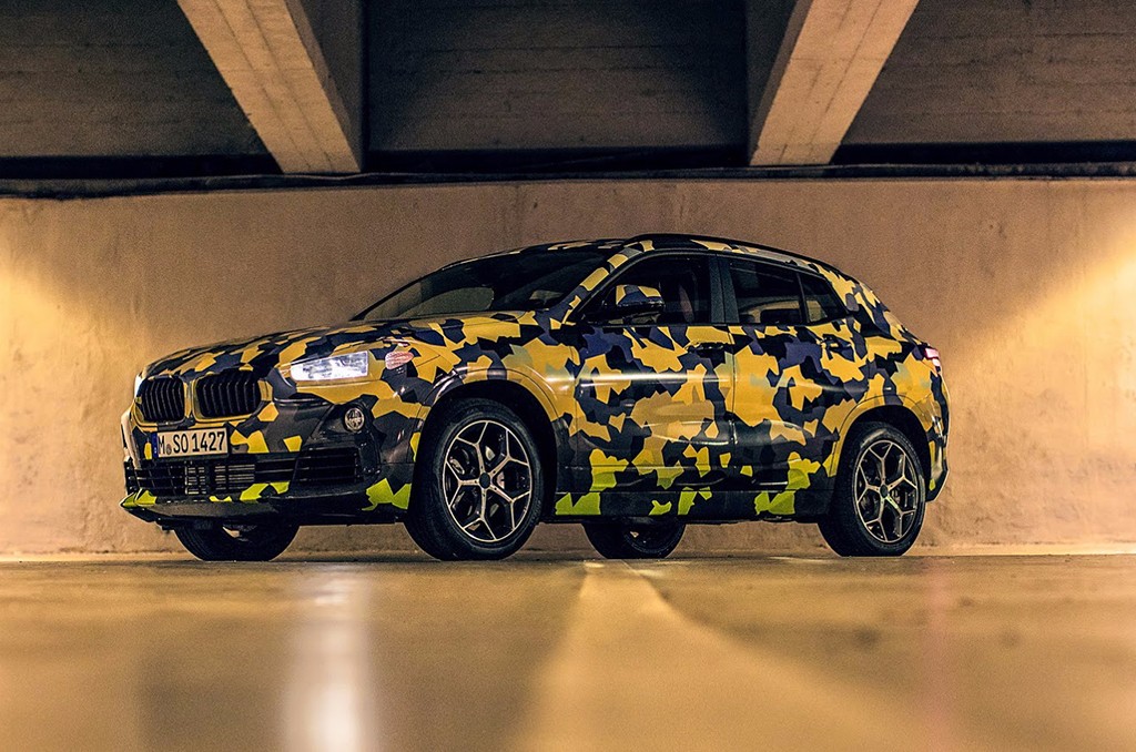 BMW X2 MOSTRA NOVA CAMUFLAGEM NA SEMANA DA MODA DE MILÃO, foto 12