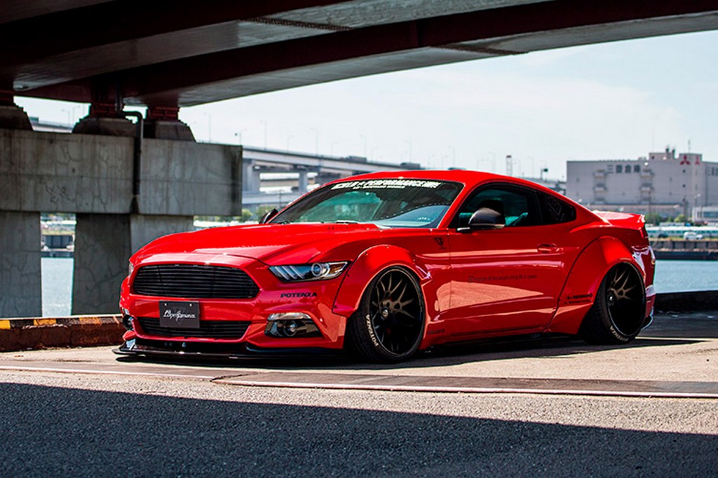 LIBERTY WALK REVELA SEU PROJETO ENVOLVENDO O FORD MUSTANG, foto 1