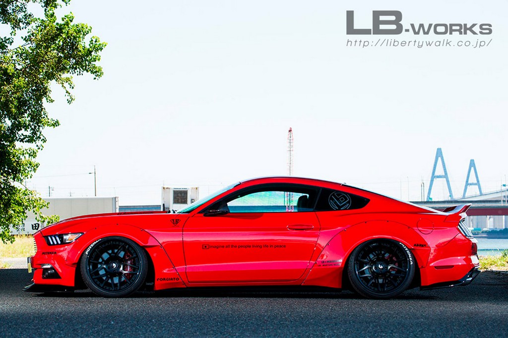 LIBERTY WALK REVELA SEU PROJETO ENVOLVENDO O FORD MUSTANG, foto 2