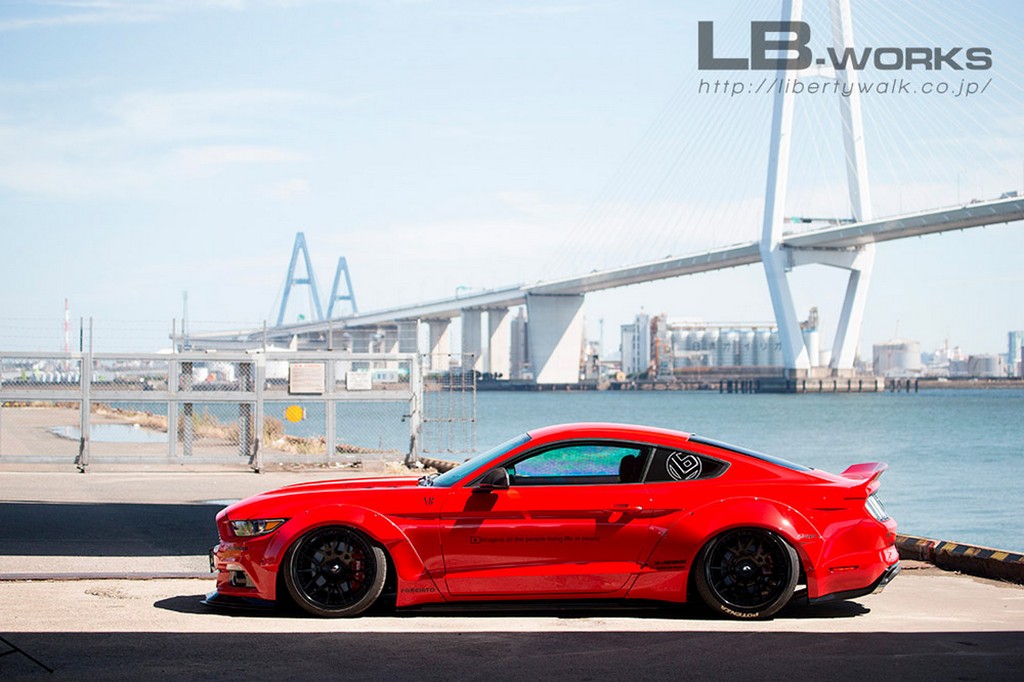 LIBERTY WALK REVELA SEU PROJETO ENVOLVENDO O FORD MUSTANG, foto 3