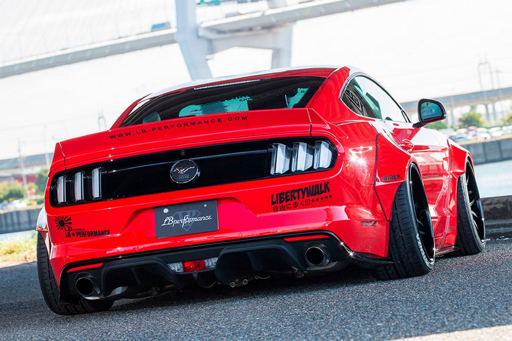 LIBERTY WALK REVELA SEU PROJETO ENVOLVENDO O FORD MUSTANG, foto 4