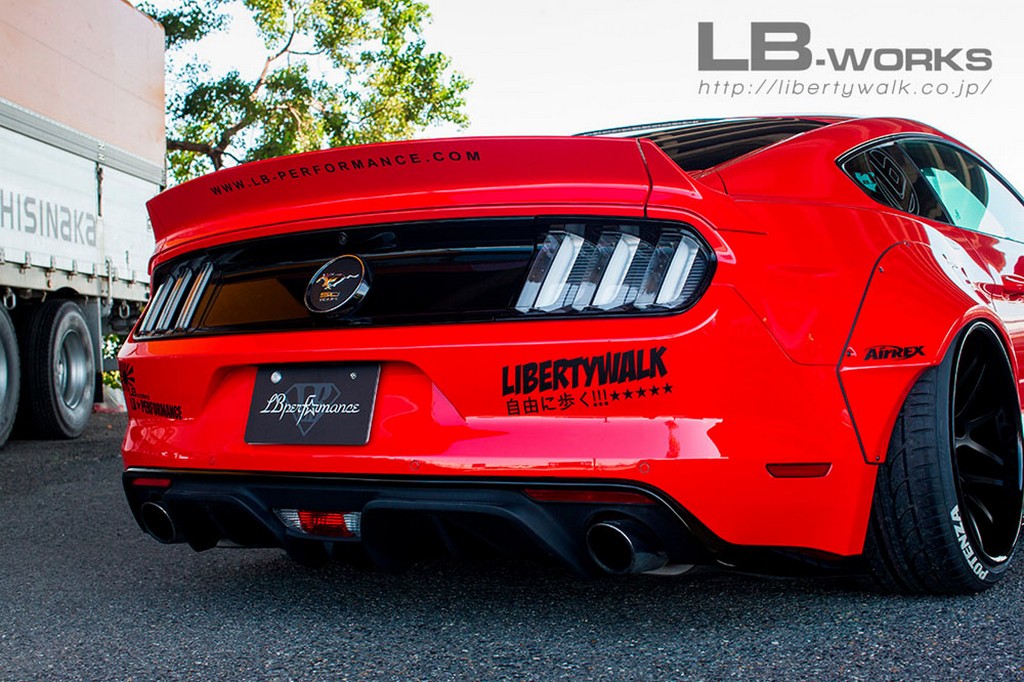 LIBERTY WALK REVELA SEU PROJETO ENVOLVENDO O FORD MUSTANG, foto 5