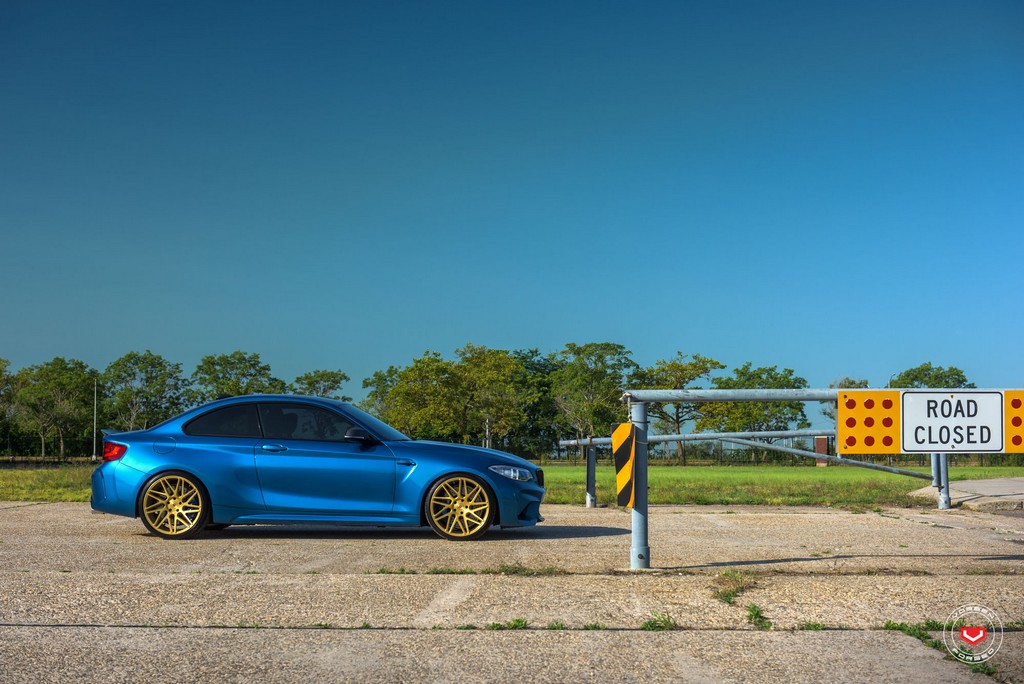 VOSSEN MOSTRA SUAS RODAS EM UM BMW M2, foto 5