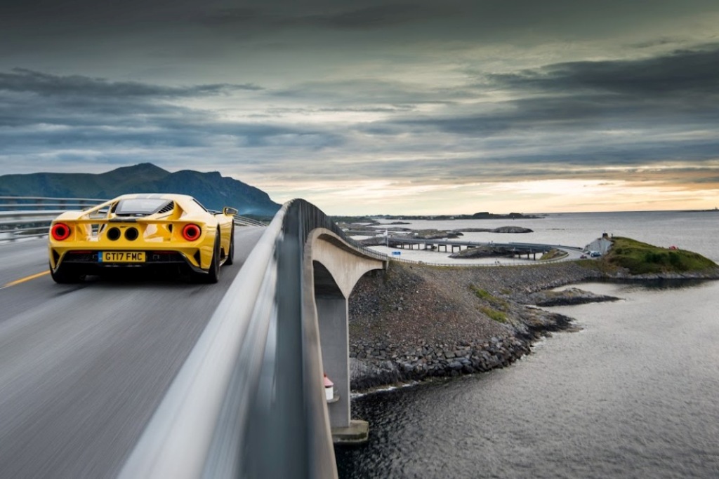 FORD LANÇA NOVO VÍDEO DA SÉRIE ‘MELHORES ESTRADAS PARA DIRIGIR NA EUROPA’ COM O ESPORTIVO GT NA FANTÁSTICA ATLANTIC OCEAN ROAD NA NORUEGA, foto 2