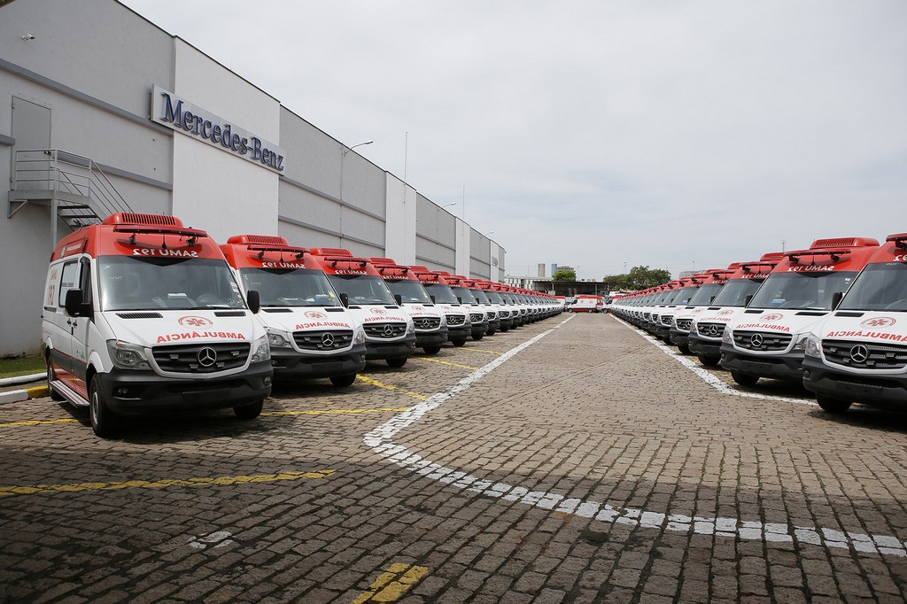 MERCEDES-BENZ ENTREGA MAIS DE 200 AMBULÂNCIAS SPRINTER PARA O SAMU, foto 4