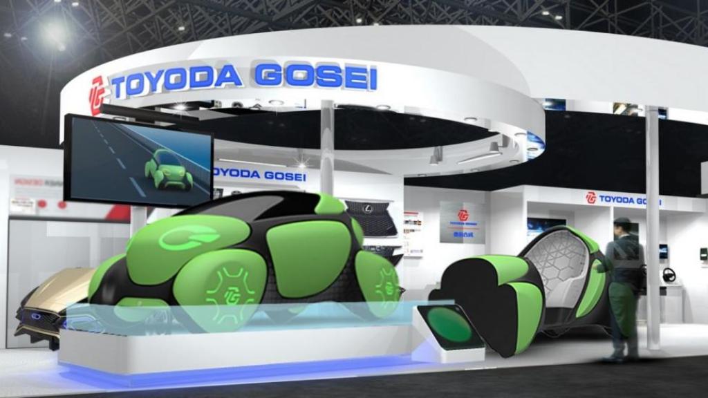 TOYODA GOSEI FLESBY II CONCEPT: UM CARRO COBERTO DE BORRACHA ESTARÁ EM TOKYO, foto 2